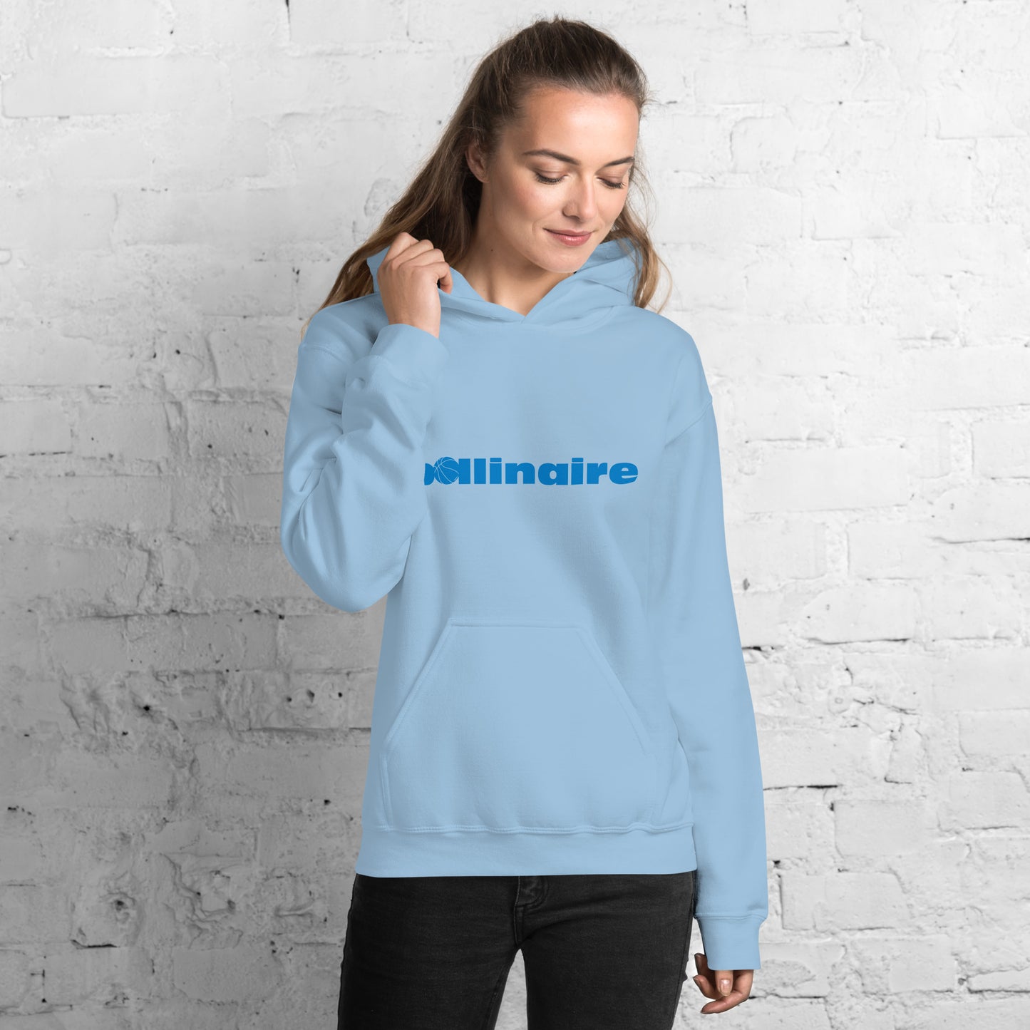 Ballinaire unisex blue hoodie